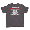Smartass March Girl Youth Tee