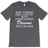 dreams into plans journal T-Shirt