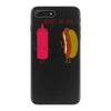 what up dog ketchup hot dog iPhone 7 Plus Case