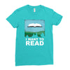 i want to read Ladies Fitted T-Shirt
