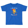 i do it for the pizza Toddler T-shirt