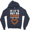 if it's not on strava it didn't happen Zipper Hoodie