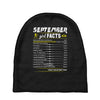 September Girl Facts Libra Baby Beanies