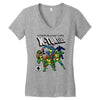 x turtles, mutants in a half shell Women's V-Neck T-Shirt