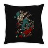 deadboarder Throw Pillow