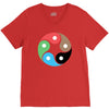 zentao symbol as evolution of the tao (yin yang) V-Neck Tee