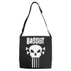 bassist skull Adjustable Strap Totes