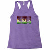 sound activated flashing light Racerback Tank