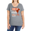 devoted boxer Ladies Curvy T-Shirt