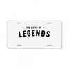 Life Begins at Forty 1978 the Birth of Legends License Plate