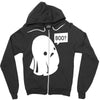 boo (2) Zipper Hoodie