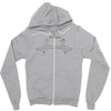 goosebumps Zipper Hoodie