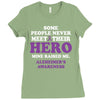 alzheimers awareness Ladies Fitted T-Shirt