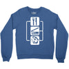 v2 eat sleep fish Crewneck Sweatshirt