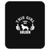 This Girl Loves Her Golden Mousepad