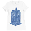relative dimensions Ladies Fitted T-Shirt