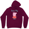 peppa pig sister pig Unisex Hoodie