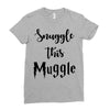 Snuggle this Muggle Ladies Fitted T-Shirt