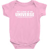 Put A Dent In The Universe Baby Onesie