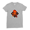 3d skull squad Ladies Fitted T-Shirt
