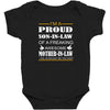 im a proud son in law Baby Bodysuit
