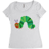 color funny Women's Triblend Scoop T-shirt