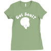 got soul funny retro funk disco afro 70s boogie soul new york Ladies Fitted T-Shirt