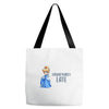 fashionably late Tote Bags