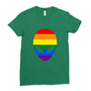 alien lgbt Ladies Fitted T-Shirt