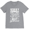 This Guy Is Taken By A Super Sexy May Girlfriend V-Neck Tee