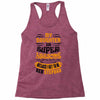 My Daughter Is Super Awesome Her Stepdad Racerback Tank