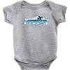 i joined the mile high club if that means tickling the pilot Baby Onesie