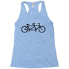 bike tandem Racerback Tank