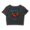 red nosed bear Crop Top