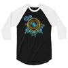 turn the time twist the space 3/4 Sleeve Shirt