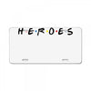 Heroes License Plate