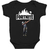 fortnite dab (white) Baby Bodysuit