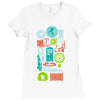time machines Ladies Fitted T-Shirt