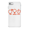 man woman geek iPhone 7 Case