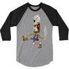 pirate ninja zombie w i p 3/4 Sleeve Shirt