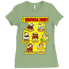 7 menopausal dwarfs, ideal gift or birthday present. Ladies Fitted T-Shirt
