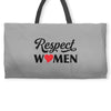Respect Women Weekender Totes