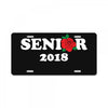 Senior 2018 License Plate