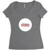 SWEET DREAM Women's Triblend Scoop T-shirt