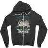 lucky dragon lager Zipper Hoodie