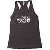 husky face Racerback Tank