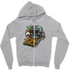pizzaskull sticker original Zipper Hoodie