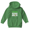 Vegan Because Plant Powered Badass Was Not an Offical Tittle Youth Hoodie