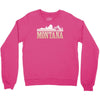 montana mountains Crewneck Sweatshirt