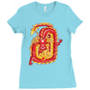 red dragon Ladies Fitted T-Shirt